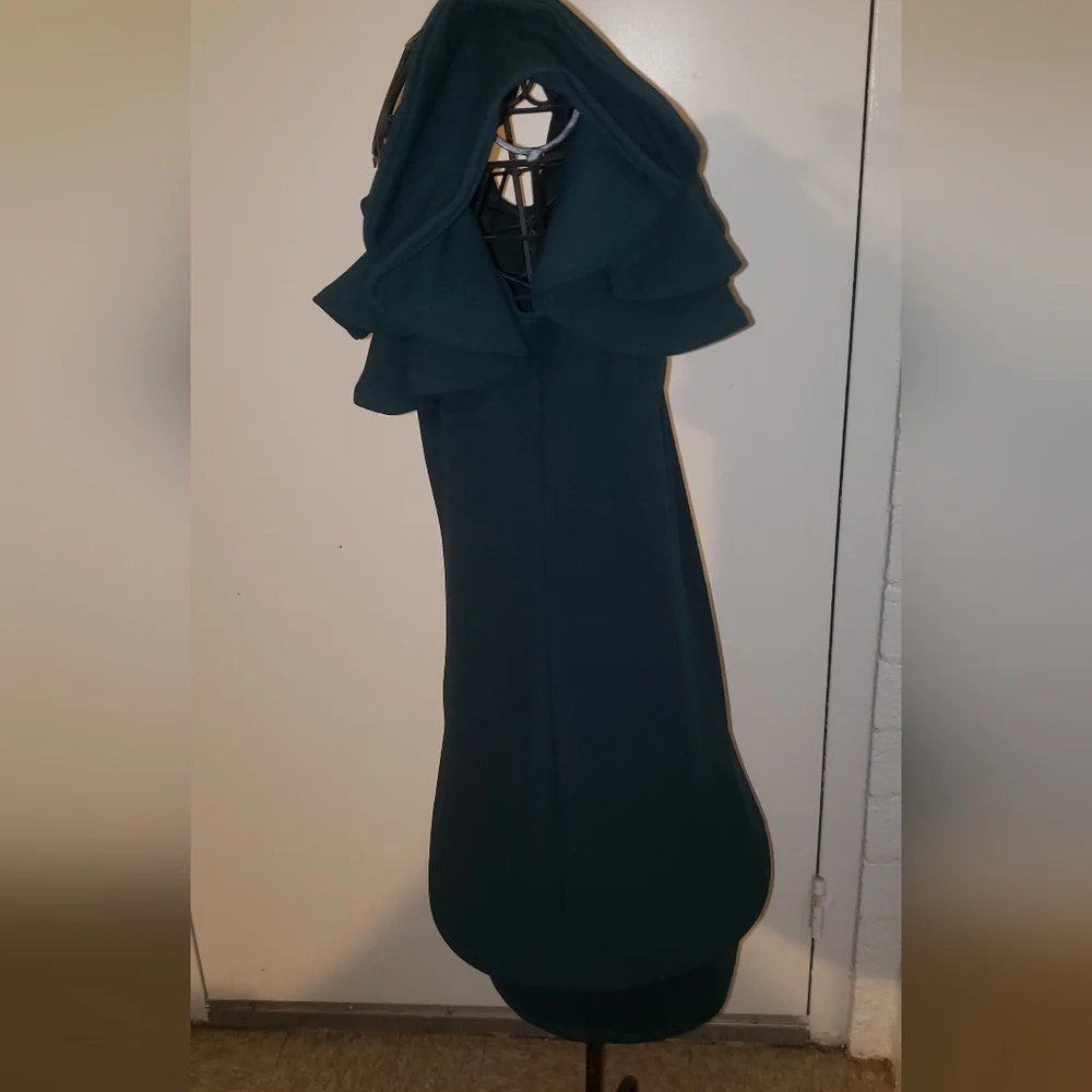 Mind Code Ruffled Dress - Picture 2 of 5